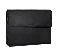 STILORD 'Jackie' Carpeta Clasificadora Piel A4 Portadocumentos Portafolio Organizador Documentos A4 Ordenador 13,3 Pulgadas, Color:negro puro