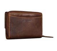 STILORD 'Jade' Cartera Mujer Piel Grande RFID Monedero Mujer Cuero Vintage Portemonnaie con Cremallera Billetera Tarjetero, Color:Salerno - marrón