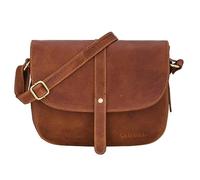 STILORD 'Kira' Bolso mujer piel vintage Bolso hombro mujer pequeño verano invierno para salir noche fiesta diario Bolso mano de auténtico cuero, Color:arrona - marrón