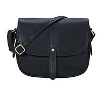 STILORD 'Kira' Bolso mujer piel vintage Bolso hombro mujer pequeño verano invierno para salir noche fiesta diario Bolso mano de auténtico cuero, Color:negro