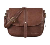 STILORD 'Kira' Bolso mujer piel vintage Bolso hombro mujer pequeño verano invierno para salir noche fiesta diario Bolso mano de auténtico cuero, Color:maraska - marrón oscuro