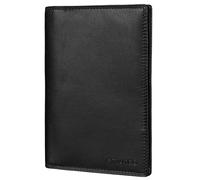 STILORD 'Larin' Funda de Documentos de Vehículo y Pasaporte en Cuero Real - Multifuncional con Protección RFID
