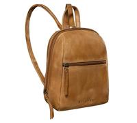 STILORD 'Lia' Mini Mochila Mujer Cuero Vintage Daypack Pequeña Bolsa de Mano Hombro para Diario Salir o Trabajo de Auténtica Piel, Color:taranto - marrón