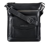 STILORD Mailo Vintage Bolso de Cuero Bolsa de Hombro para Señoras y señores Moderno Bolsos para 13 Pulgadas Macbook Cuero Genuino Color:Negro