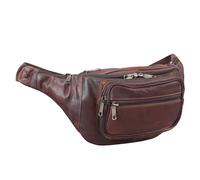 STILORD Maverick Bolso Riñonera Bandolera de Piel Estilo Retro para Viaje de Hombres y Mujeres - Bolsa de Cadera o Cinturón de Auténtico Cuero Color:Cognac marrón Oscuro