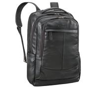 STILORD Maxim Mochila Piel Hombre para Ordenador Portatil 17-19 Pulgadas | Ergonómica y Transpirable | Mochilas Hombres Cuero para Negocios Viaje Color:Negro