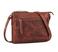 STILORD 'Mirabelle' Bolso Bandolera Mujer Piel Bolso de Mano de Mujer Vintage Elegante Bolso de Hombro Clásico Bandolera Mujer Cuero Auténtico, Color:porto - marrón