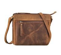 STILORD 'Mirabelle' Bolso Bandolera Mujer Piel Bolso de Mano de Mujer Vintage Elegante Bolso de Hombro Clásico Bandolera Mujer Cuero Auténtico, Color:vinto - marrón