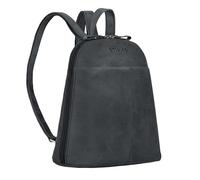 STILORD Olivia Mochila Cuero Mujeres - Daypack City-Mocila pequeño Bolsa de Hombro para Diario Salir o Trabajo de Auténtica Piel Color:Antracita