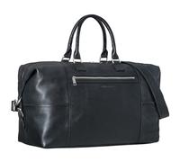 STILORD Rover Bolsa de Viaje Grande de Piel para Hombres Mujeres Cuero Bolsa Deporte Vintage Fin de Semana para Vacaciones Acoplable al Carro Color:Negro