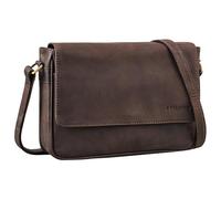 STILORD 'Ruth' Vintage Bolso de Mano Piel Pequeño Mujer Bolso Hombro para Salir Noche Festa Bolso Bandolera de Auténtico Cuero, Color:marrón - moscada