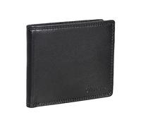STILORD 'Samuel' Billetera para Hombres de Piel pequeño Carteras de Hombre Vintage RFID Tarjeta Billeteras Dinero Bolsa Portamonedas de Cuero Genuino, Color:Negro