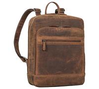 STILORD Sebastian Mochila de Trabajo Piel Mochila portátil de 13,3 Pulgadas Mochila Vintage Backpack Travel Mochila Varios Compartimentos Cuero Genuino Color:Calais - marrón