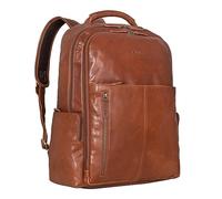 STILORD 'Sherlock' Mochila Cuero para Hombres y Mujeres Vintage Mochila Estudiantes Cuero Ciudad Mochila Grande Mensajero Retro, Color:maraska - marrón