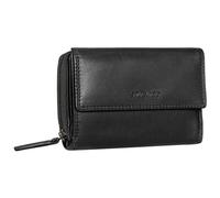 STILORD "Thea Monedero de Mujer Billetera RFID Cuero Grande Wallet Vintage con Protección NFC Billeteras con Cremallera en Caja de Regalo Piel Genuina Color:Negro