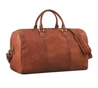 STILORD Vivaldo Espaciosa Bolso de Viaje Cuero Bolso de Mano de Hombre Elegante Bolsa Deporte Mujer Vintage Weekend Bag Piel Auténtica Color:maraska - marrón