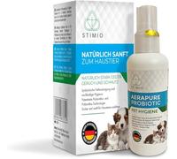 Stimio Eliminador de manchas y olores probiótico. Los microorganismos efectivos neutralizan la orina de gato y las marcas aromáticas de orina de perro. Fuerte limpiador enzimático para el hogar de