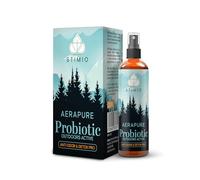 Stimio OUTDOOR ANTI ODOR & DETOX Spray - Eliminador de olores probiótico 100 ml | Limpieza en tienda, mochila, zapatos, barco, WC portátil | Spray enzimático natural, seguro y eficaz