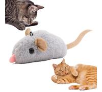 Stimulating Cat Toys, Interactive Kitten Mice, 4.33x1.57x2.17 Inches Squeaky Touch Toy, Activated Pet Supplies for Indoor Chew Training Exercise Boredom Hunting Play and Daily Enrichment Activities