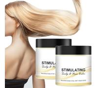 Stimulating Scalp And Hair Balm,Nourishes Scalp Hair And Hair Nourishing Cream,Scalp Nourishing Oil for Thicker Hair,Nourishes Scalp & Hair (2 Pcs)