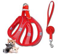 Stimuli Cat Harness Design For Outdoor Cats,Stimuli Cat Explorer Harness,Stimulicat Harness Adjustable Soft Mesh Vest with Reflective Safety Strips,Allowing Cats to Safe and Stress-Free (C)