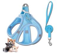 Stimuli Cat Harness Design For Outdoor Cats,Stimuli Cat Explorer Harness,Stimulicat Harness Adjustable Soft Mesh Vest with Reflective Safety Strips,Allowing Cats to Safe and Stress-Free (A,L)
