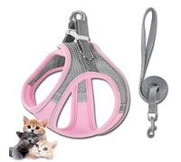 Stimuli Cat Harness Design For Outdoor Cats,Stimuli Cat Explorer Harness,Stimulicat Harness Adjustable Soft Mesh Vest with Reflective Safety Strips,Allowing Cats to Safe and Stress-Free (K)
