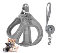Stimuli Cat Harness Design For Outdoor Cats,Stimuli Cat Explorer Harness,Stimulicat Harness Adjustable Soft Mesh Vest with Reflective Safety Strips,Allowing Cats to Safe and Stress-Free (I)