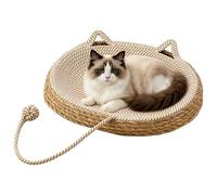 Stimuli Cesta De Gatos Rascador Tejido A Mano Para Gatito