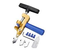 Stineng 1 juego de cortador de azulejos 2 en 1 cortador de azulejos de cristal manual esmaltado para azulejos de espejo abridor DIY