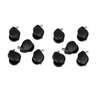 Stineng 10 x Remplacement Chaise D'ordinateur De Bureau Tige Roulettes Pivotantes Rulettes Roues Noir