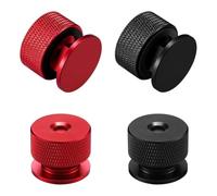 Stineng 2 Pares de Sujetadores para Casco de Soldadura, Accesorios de Repuesto para Casco de Aluminio, Tornillos, Capucha Abatible para Casco Duro
