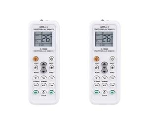 Stineng 2 x Universal 1000 en 1 LCD bajo consumo de energía K-1028E ON/C control remoto