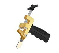 Stineng Cortador Azulejos CeráMica, Herramientas Manuales, Cortador Vidrio Azulejos CeráMica Amarillo 1 Pieza, Corte Dos en, Herramientas Bricolaje para Cortar Azulejos Abiertos