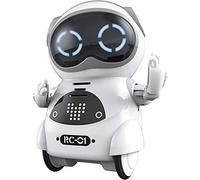 Stineng Mini robot RC para niños con conversación de diálogo interactivo, reconocimiento de voz, grabación de charla, cantar y bailar