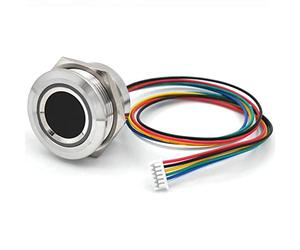 Stineng R503-5V RGB LED DC5V UART MX1.25 6Pin Impermeable Capacitiva Sensor de Huellas Dactilares para Android