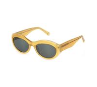 STING SST479 Gafas, Shiny Yellow + Opal Yellow, 52 para Mujer
