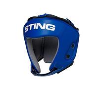 STING Super Series-Casco de Boxeo para Hombre, Color Negro, Color Azul Cielo - Azul, tamaño Extra-Large