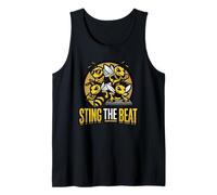 Sting The Beat Hip Hop Bee Crew Rapero de la Vieja Escuela Camiseta sin Mangas