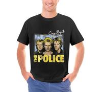 Sting-The-Police-Every-Breath-You-Take-Mens-T-Shirt-Rock-Band-Cotton-Gyms-Fitness