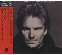 Sting Why Should I Cry For You? + obi 1991 Japanese CD single PCCY-10236