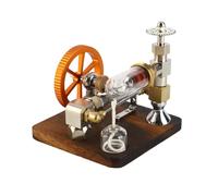 Stirling Engine Piston Adjustable Speed Electricity Generator Educational Model