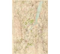 Stirling Scotland Map Journal: Vintage Map Notebook