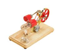 Stirlingmotor vapor modelo educativo juguete educativo de baja temperatura Stirling motor generador de modelos modelos de escritorio simulación de procesos de combustión