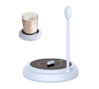 Stirrer magnético eléctrico | Placa de agitación magnética con barra de agitación | Placa de agitación magnética portátil para mezcla líquida, leche, té, hogar, café, uso de laboratorio