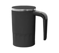 Stirring Cup - Self Stirring Coffee Mug | Electric Stainless Steel Self Mixing Cup | Rechargeable With Lid 380ml For Milk Tea Cocoa Protein Powder Drink Home Kitchen Office Travel Camping Party