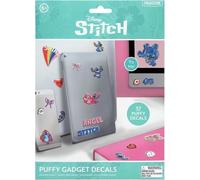 Stitch and Angel - Calcomanías de Disney con licencia oficial de Disney para niñas y niños, accesorio de calcomanías 3D para escuela, oficina y juegos, paquete de regalo de personajes de dibujos