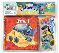 Stitch: Avec 1 livre de bain, 6 ventouses étanches et 1 filet de rangement (L'Heure du Bain)