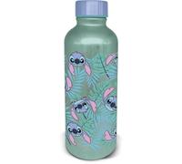 Stor Botella de Aluminio Stitch 740ml - Botella Reutilizable con Tapón de Seguridad - Resistente y Ligera para Jóvenes y Adultos