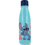 Stor Botella de agua reutilizable de aluminio infantil Stitch Palms 600 ml